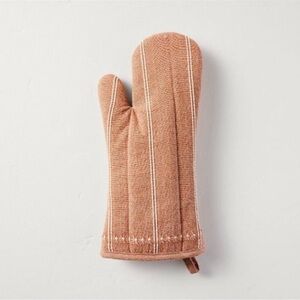 Hearth & Hand Striped Pumpkin Brown Orange Oven Mitt Fall 2024 NEW! Pot Holder